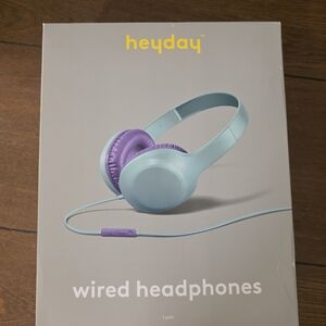 Heyday On-Ear Headphones - Light Blue and Lavender